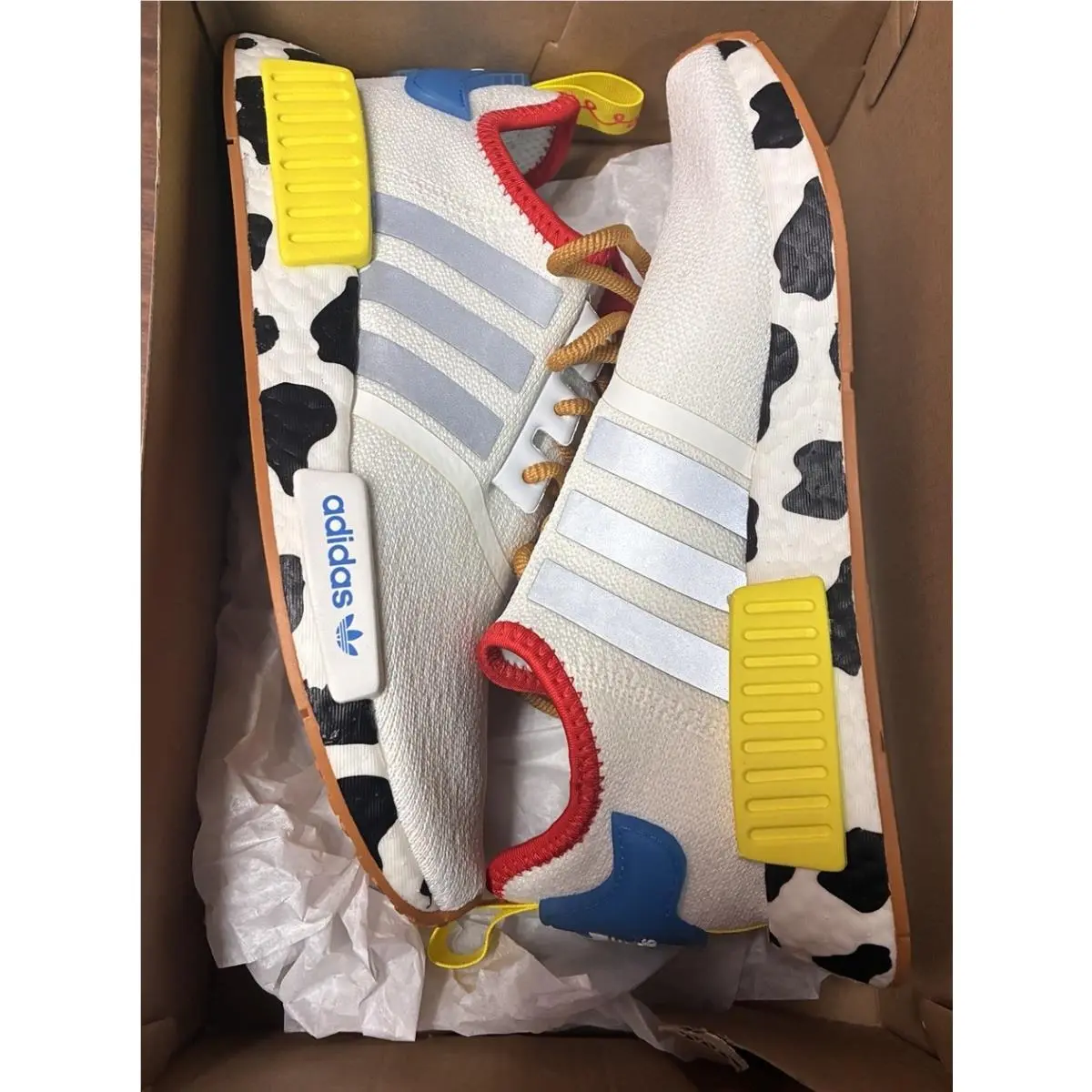 Adidas x Disney Nmd R1 Toy Story “sheriff Woody” GS FZ4540 Size US 6