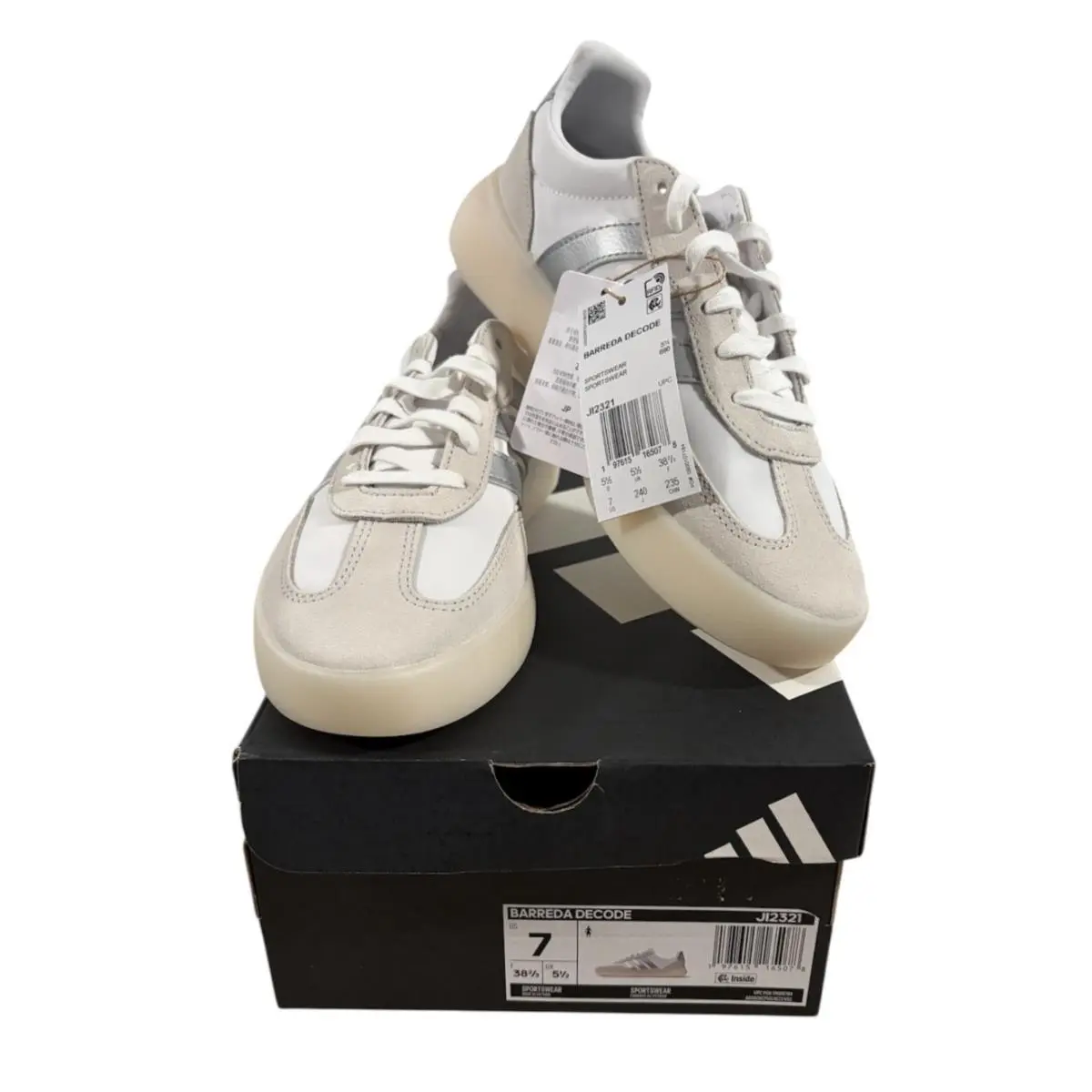 Adidas Women Barreda Decode Shoes 7 -white Silver