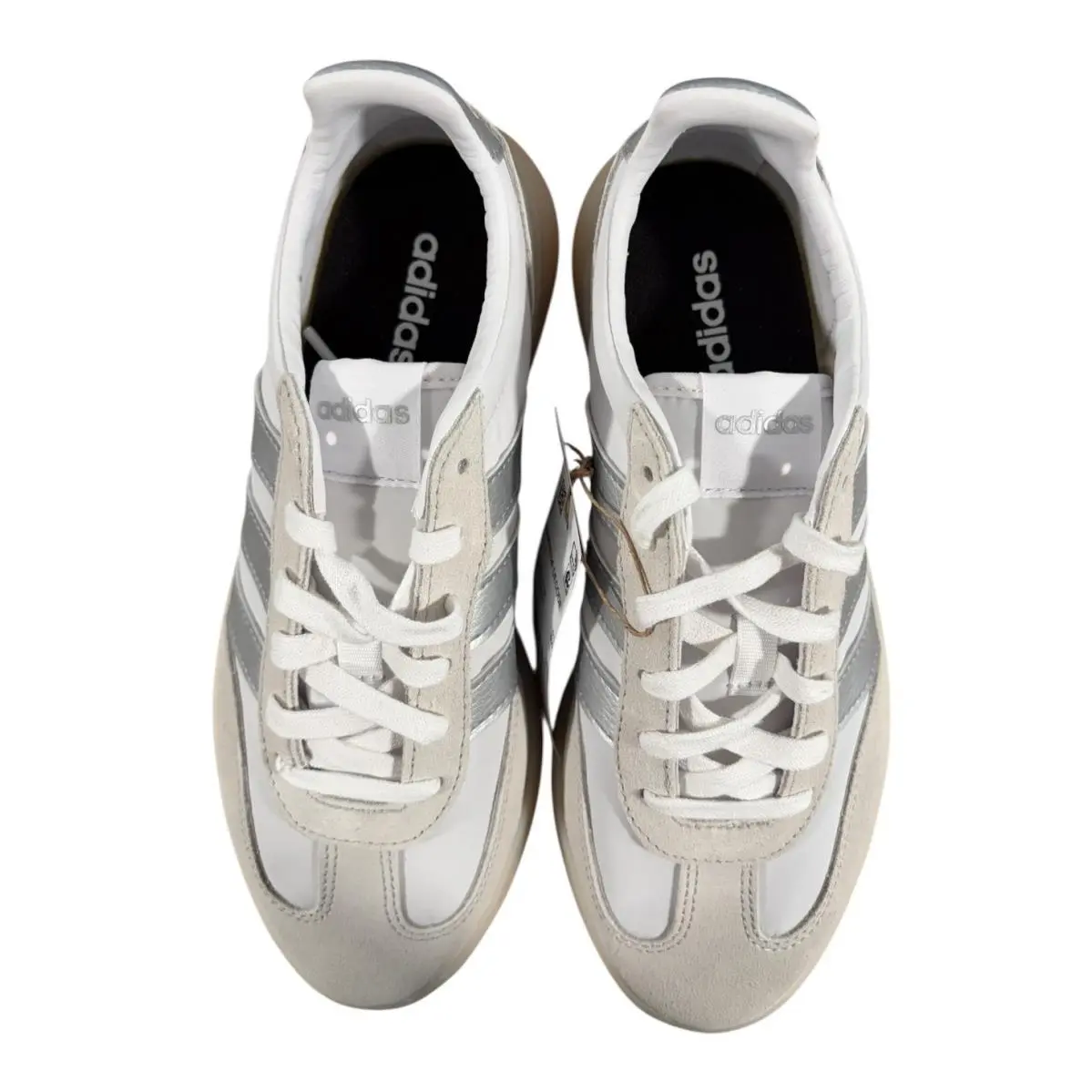 Adidas shoes - White +Silver (UPC: 197615165078) 5