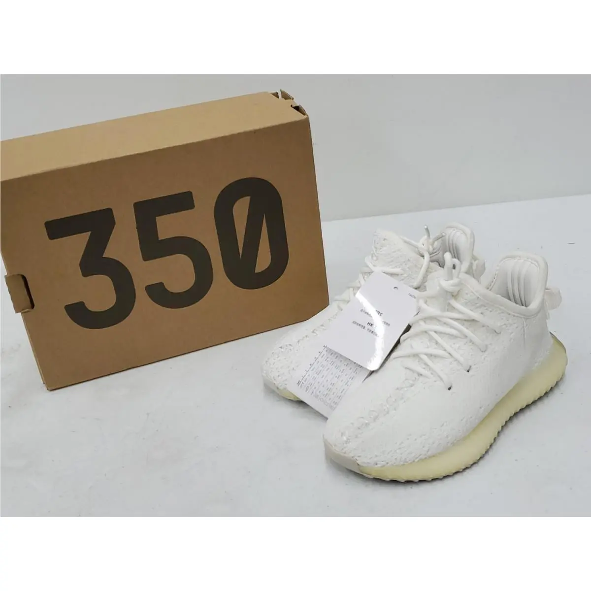 Adidas Yeezy Boost 350 V2 “bone” Low Top Sneakers - Infants Size 8k