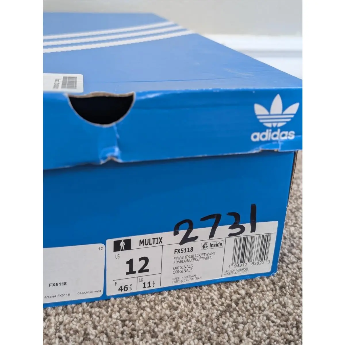 Adidas shoes - adidas Multix - Multix - FX5118 - White/Black 6