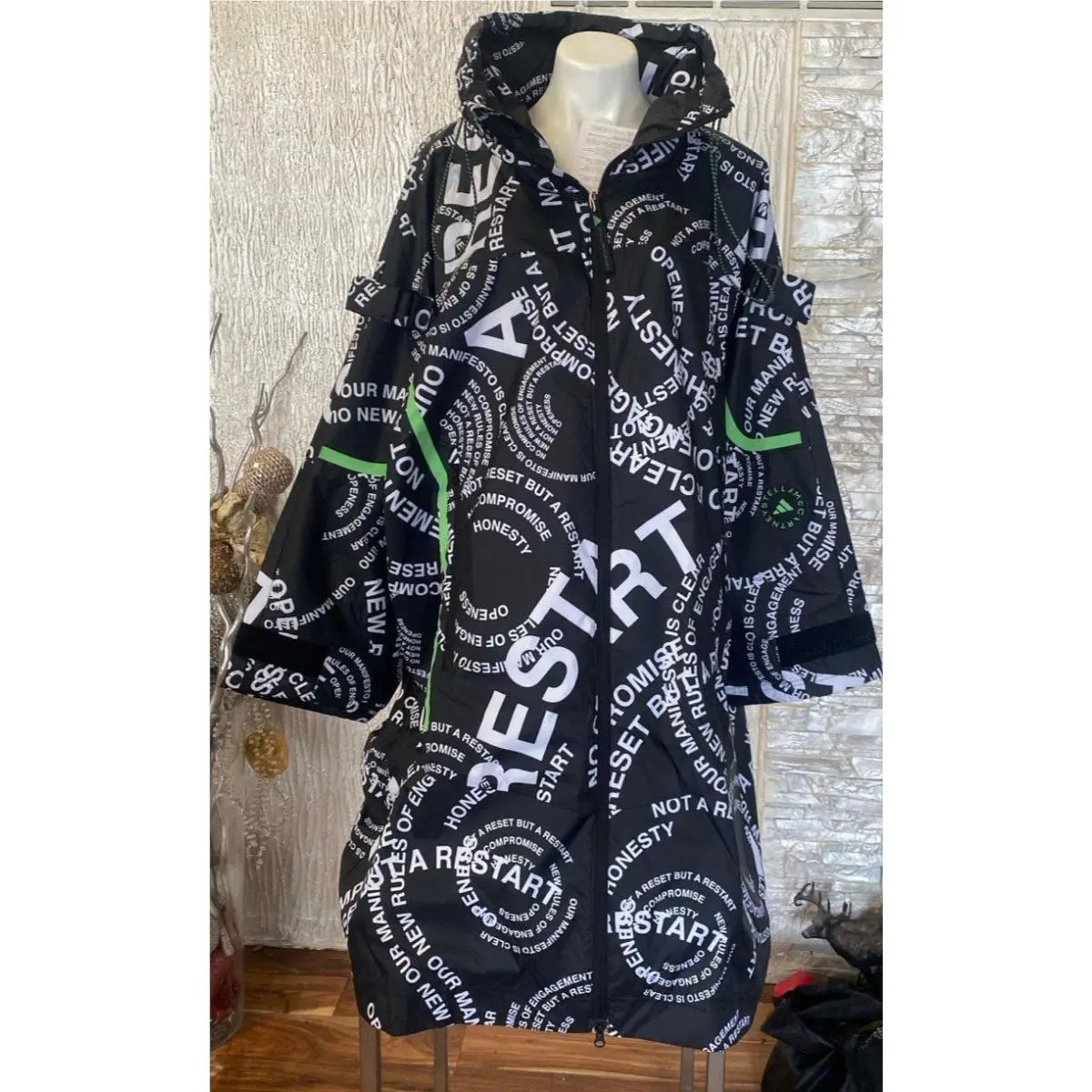 Adidas By Stella Mccartney Truecasuals Printed Tracktop Szl