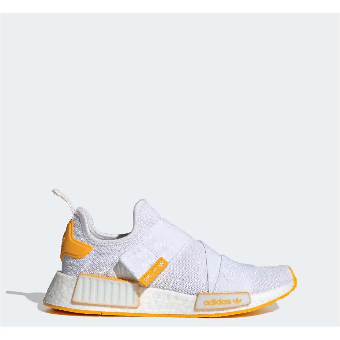 Adidas Originals NMD_R1 Orange Strap Shoes Women`s Size 7.5