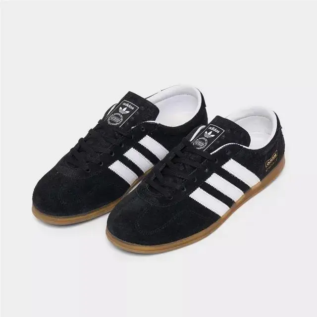 Adidas Originals Gazelle Lo Pro Women`s Casual Shoes Black White JR8886 8