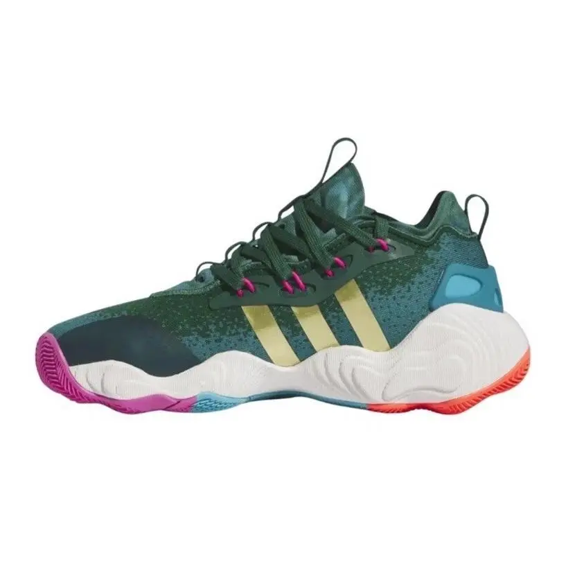 Adidas shoes - adidas Trae Young 3 - Trae Young - Gold Metallic/Arctic Fusion/Team Dark Green 1