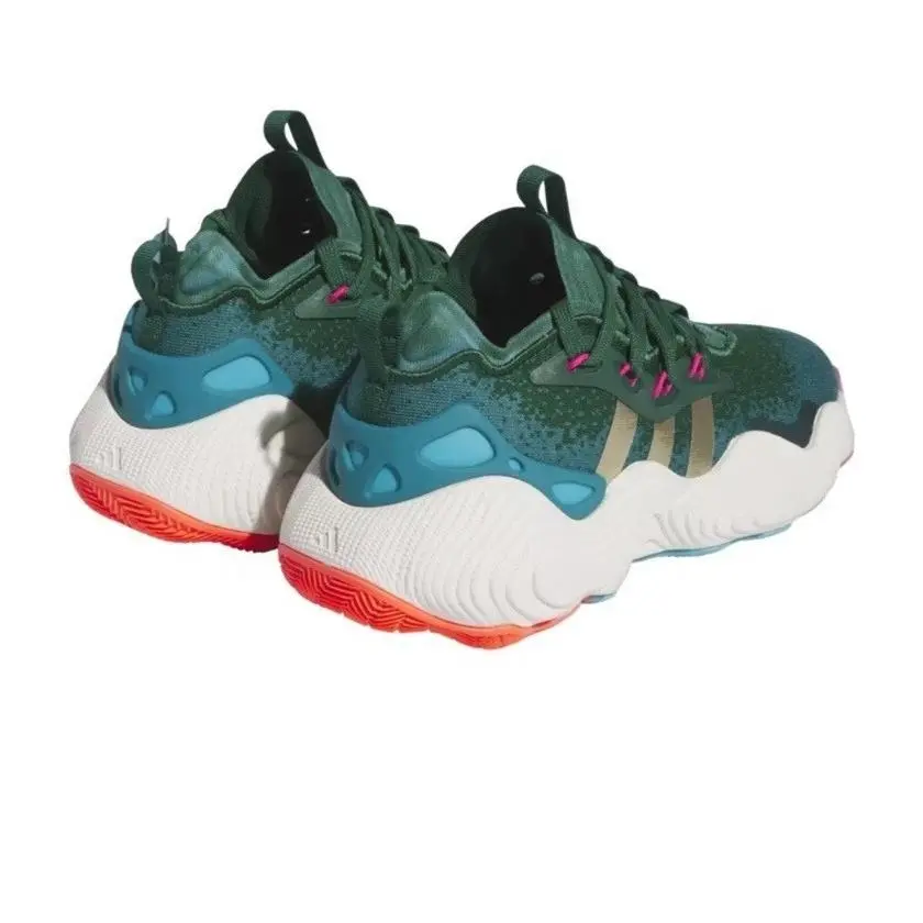 Adidas shoes - adidas Trae Young 3 - Trae Young - Gold Metallic/Arctic Fusion/Team Dark Green 2