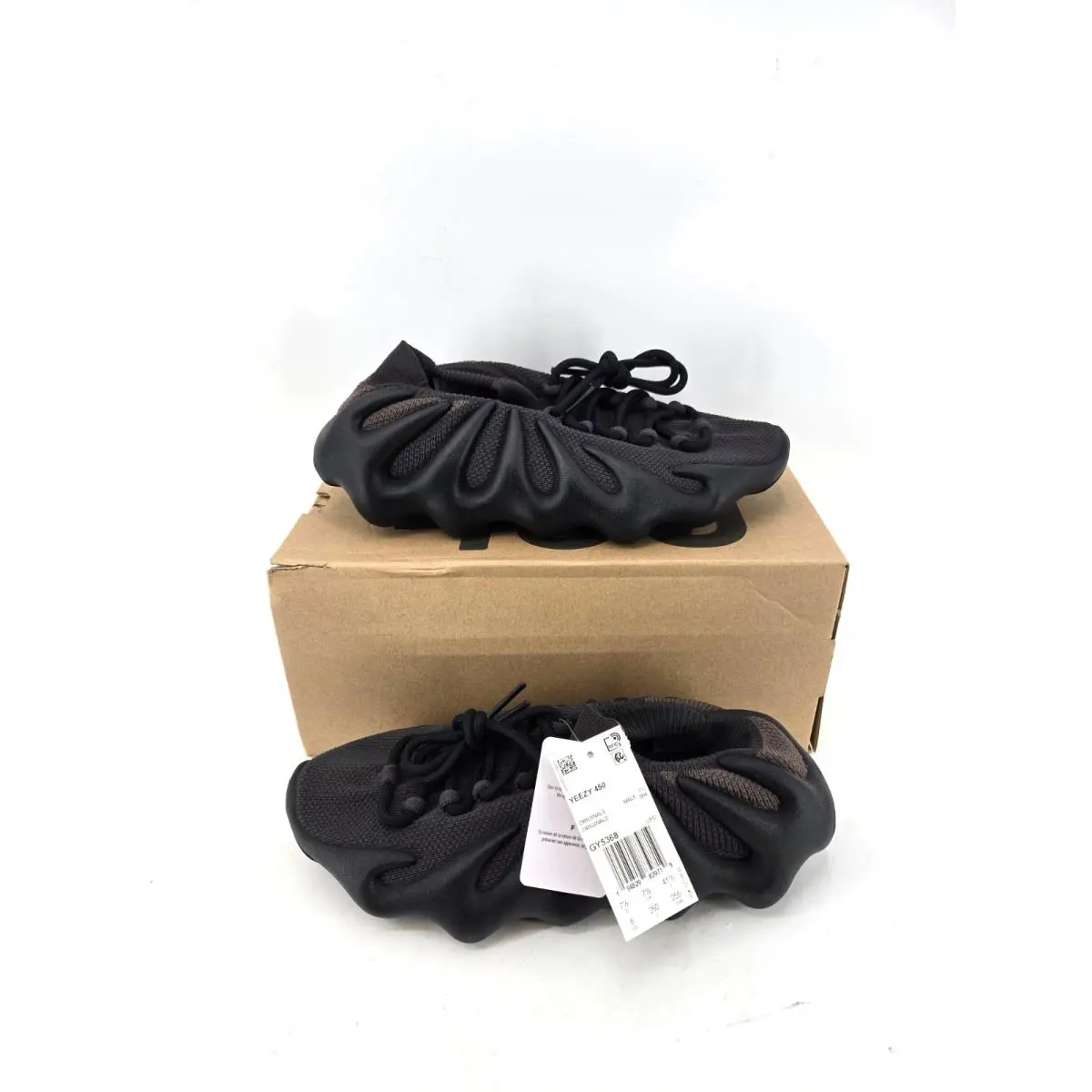 Size 8 - Adidas Men`s Yeezy 450 Utility Black