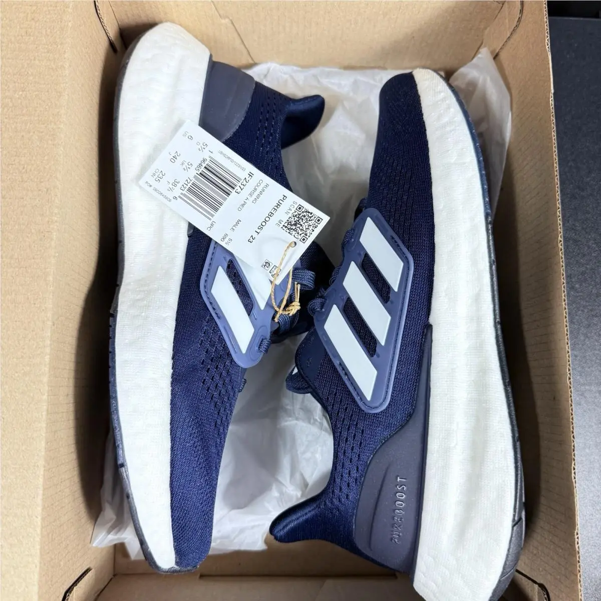 Adidas shoes - adidas PureBoost 23 - PureBoost - IF2373 - Blue 12