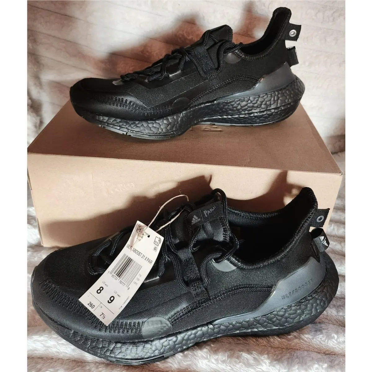 Adidas shoes - adidas Ultraboost 21 - Ultraboost - H01177 - Black 1