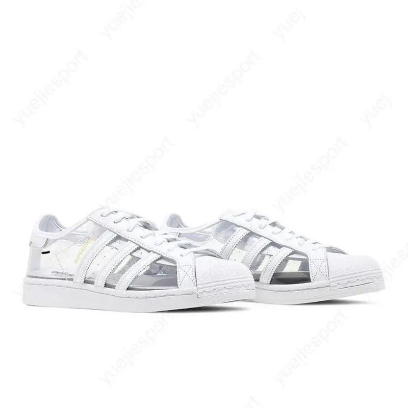Adidas shoes - adidas Superstar - Superstar - Shell Toe Transparent Clear/White -U45 - FZ0245 1