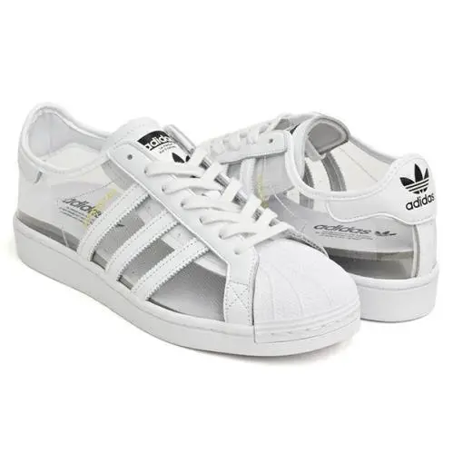 Adidas shoes - adidas Superstar - Superstar - Shell Toe Transparent Clear/White -U45 - FZ0245 2