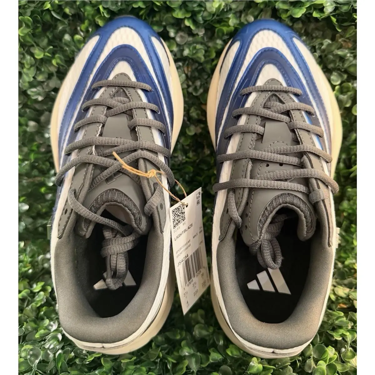 Adidas shoes - adidas Lightblaze - Lightblaze - JS4254 - White/Dark Blue/Grey 8