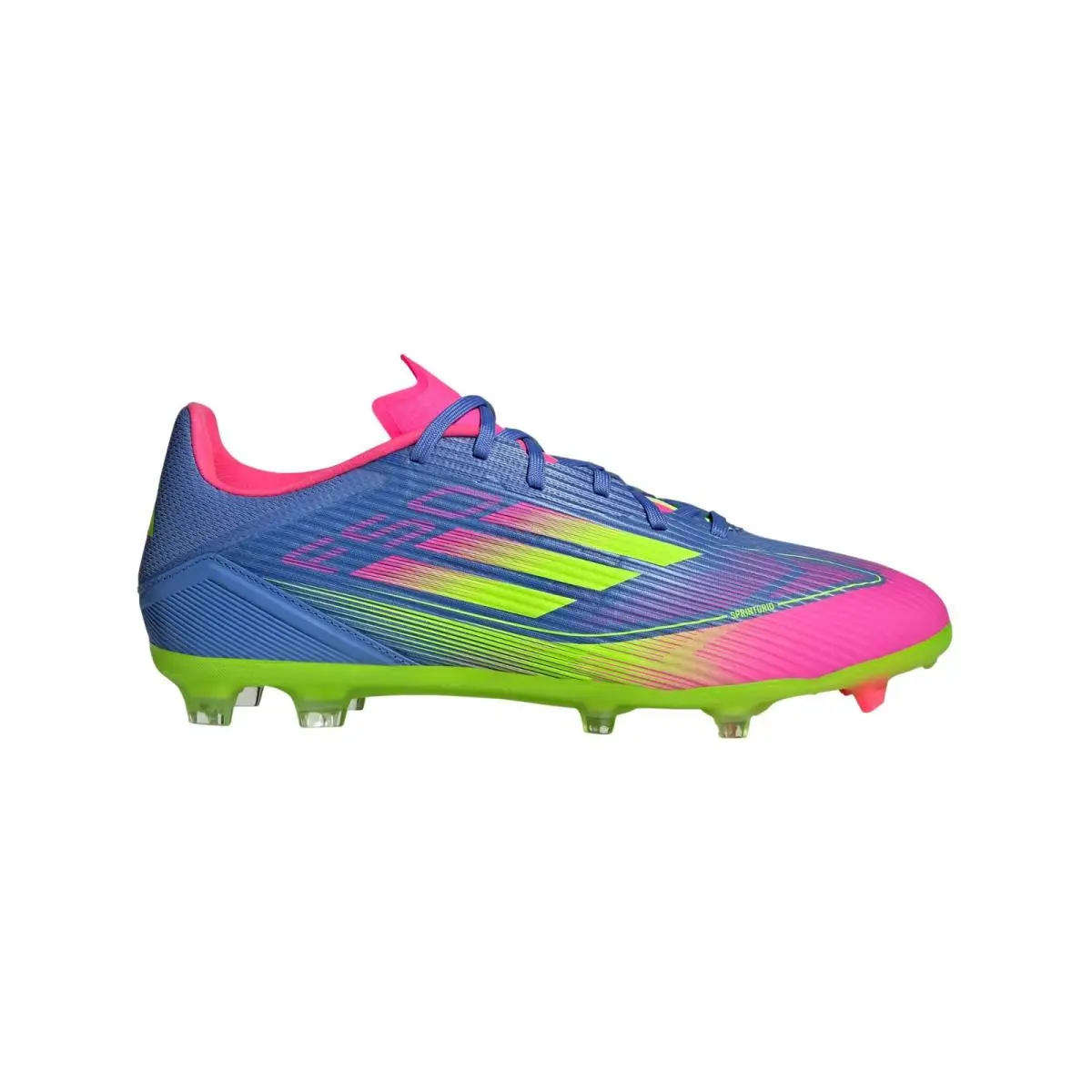 Adidas F50 League FG / MG Blue Fusion / Lucid Lemon / Lucid Pink IE1290 Men`s