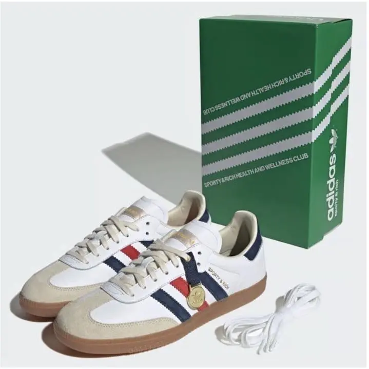 Size 9 - Men`s Adidas Samba OG Sporty Rich Usa Olympics IH8338