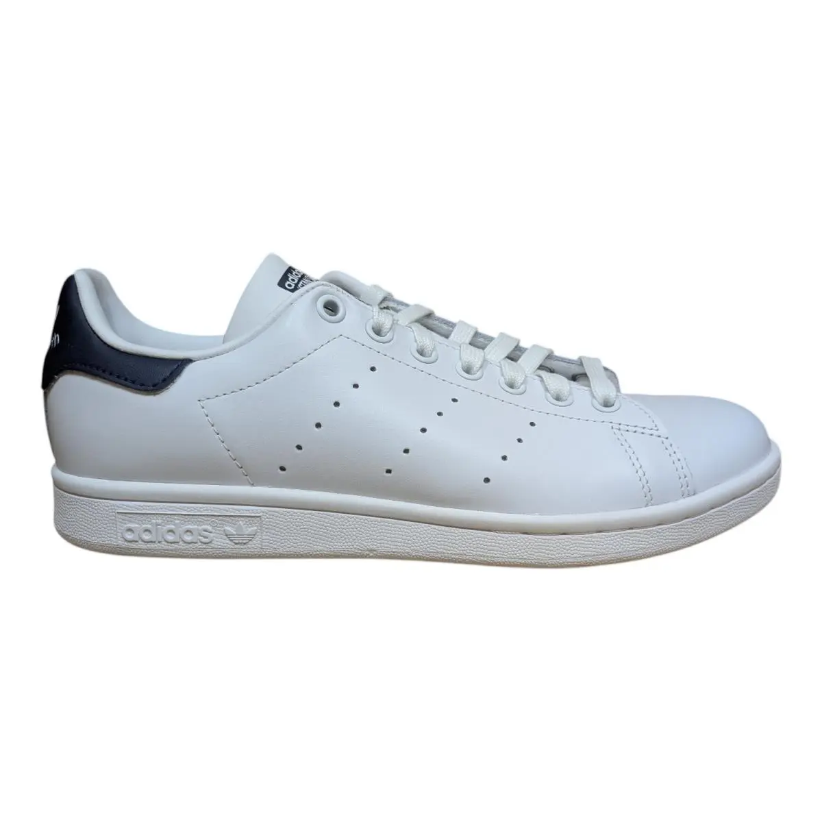 Adidas Women`s Stan Smith Athletic Shoes - White / Navy - US Size 8 - S81020