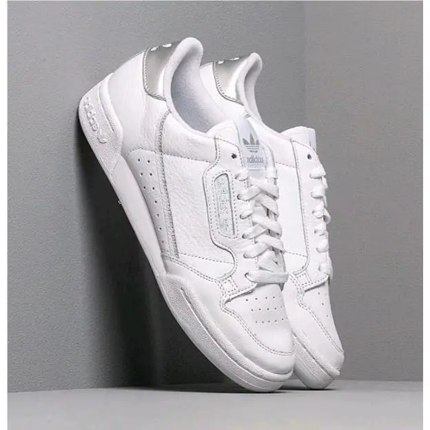 Women Adidas Continental 80 EE8925 Women`s Running Shoes White SZ 10