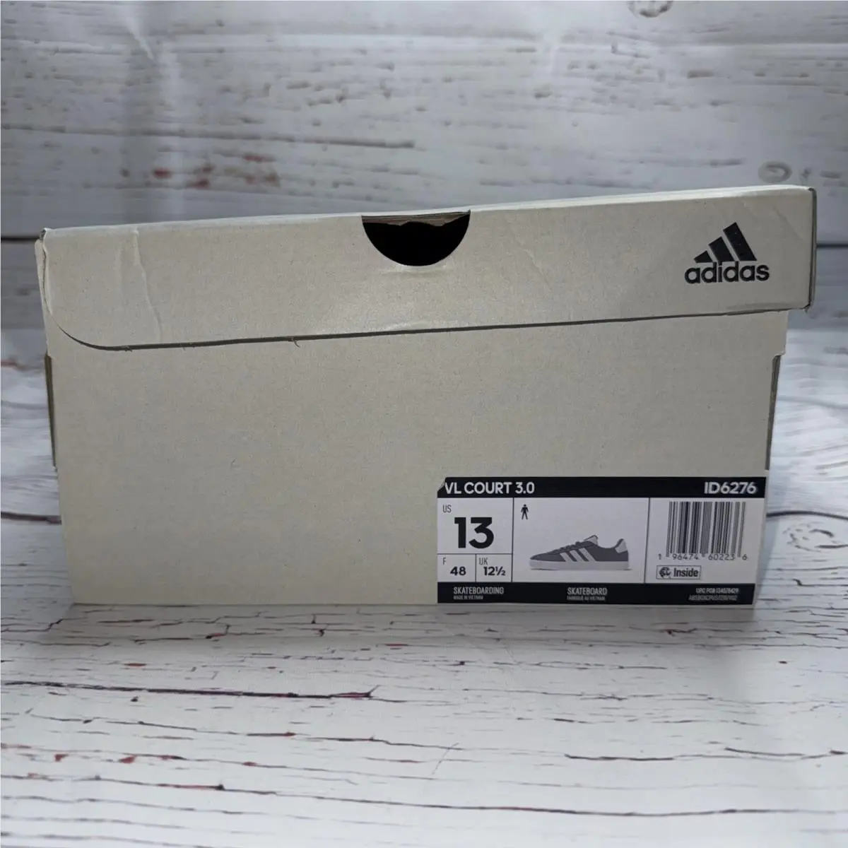 Adidas shoes - adidas Vl Court - Court - Grey/White 7