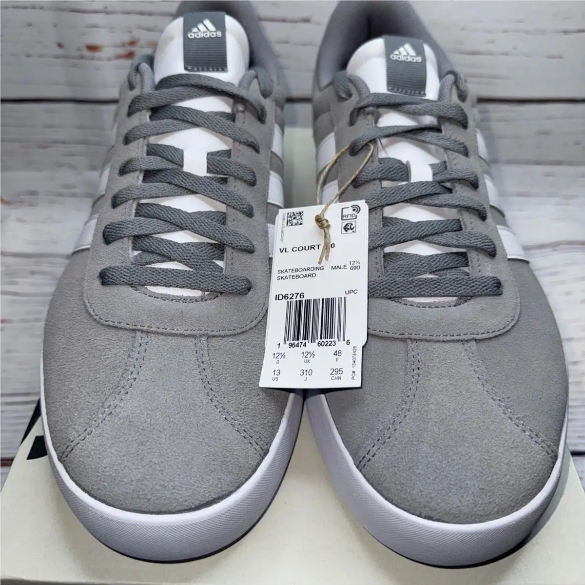 Adidas shoes - adidas Vl Court - Court - Grey/White 1