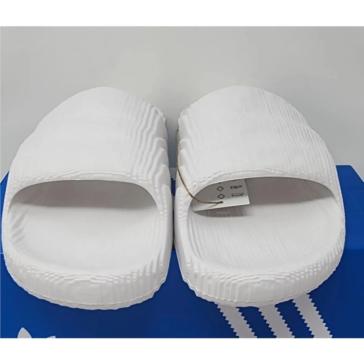 Adidas shoes - adidas adilette - adilette - HQ4672 - White 5