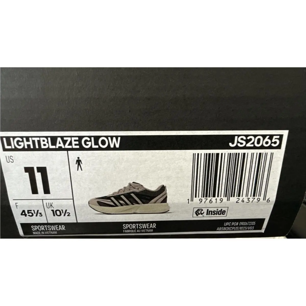 Adidas shoes - Adidas Lightblaze Glow - Lightblaze Glow - JS2065 - Black 15