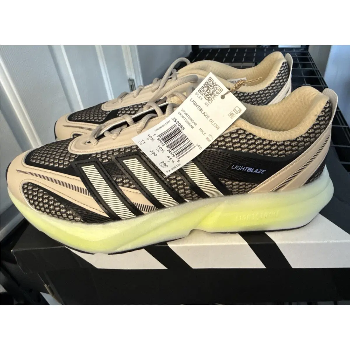Adidas shoes - Adidas Lightblaze Glow - Lightblaze Glow - JS2065 - Black 6