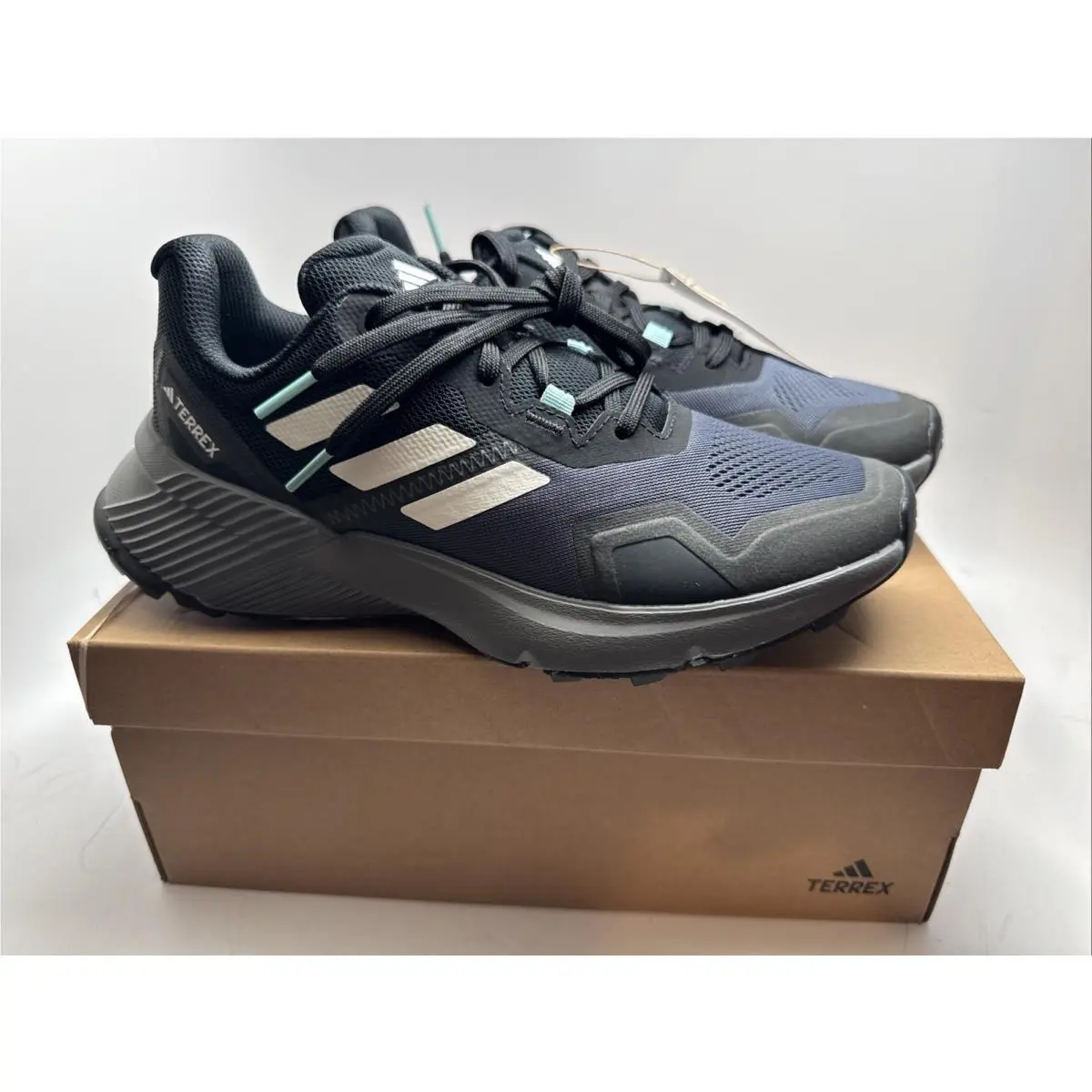 Adidas Terrex Soulstride Womens 7 Black Shoes Sneaker Trail Running Athletic