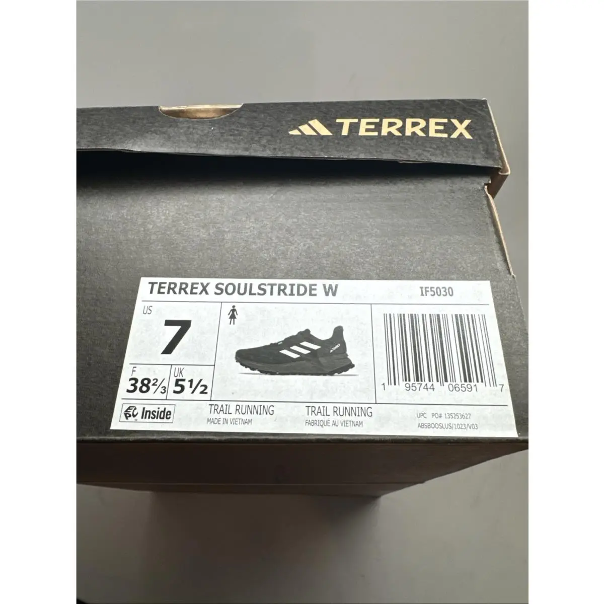Adidas shoes - adidas Terrex Soulstride - Terrex Soulstride - if5030 - Black 5