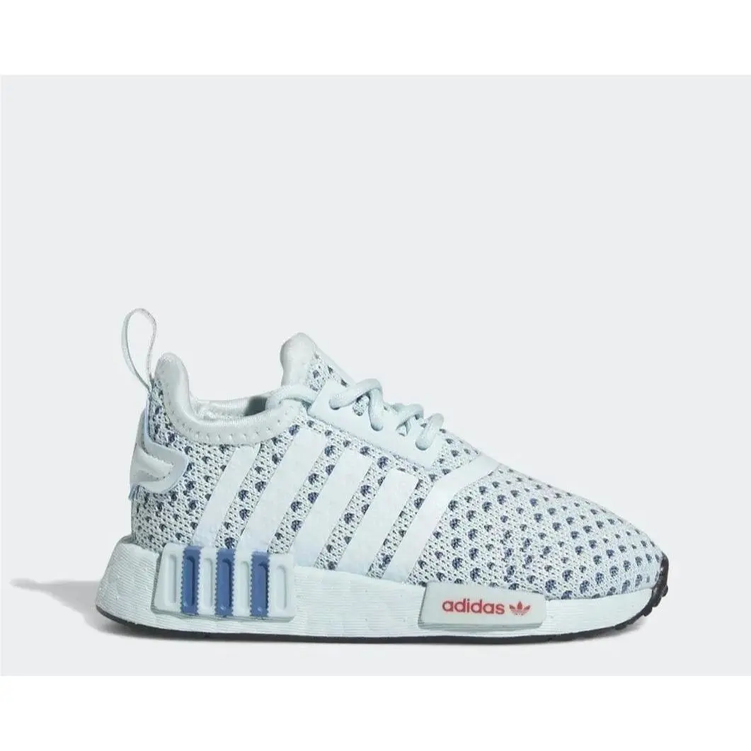 Adidas NMD_R1 EL I Almost Blue FZ6250 Girl`s Shoes Sizes 10K
