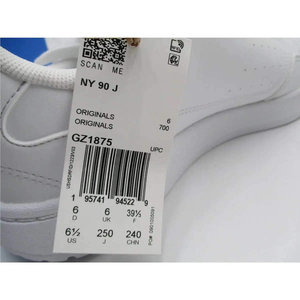 Adidas shoes - adidas NY 90 J GZ1875 - White 10