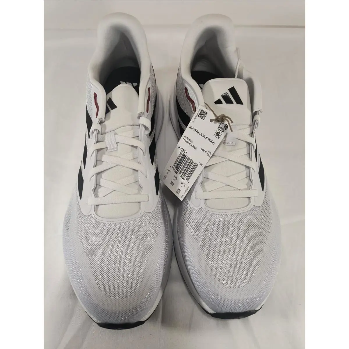 Adidas shoes - adidas Running - Running - IE0551 Sz12 - Cloud White / Core Black / Better Scarlet 1