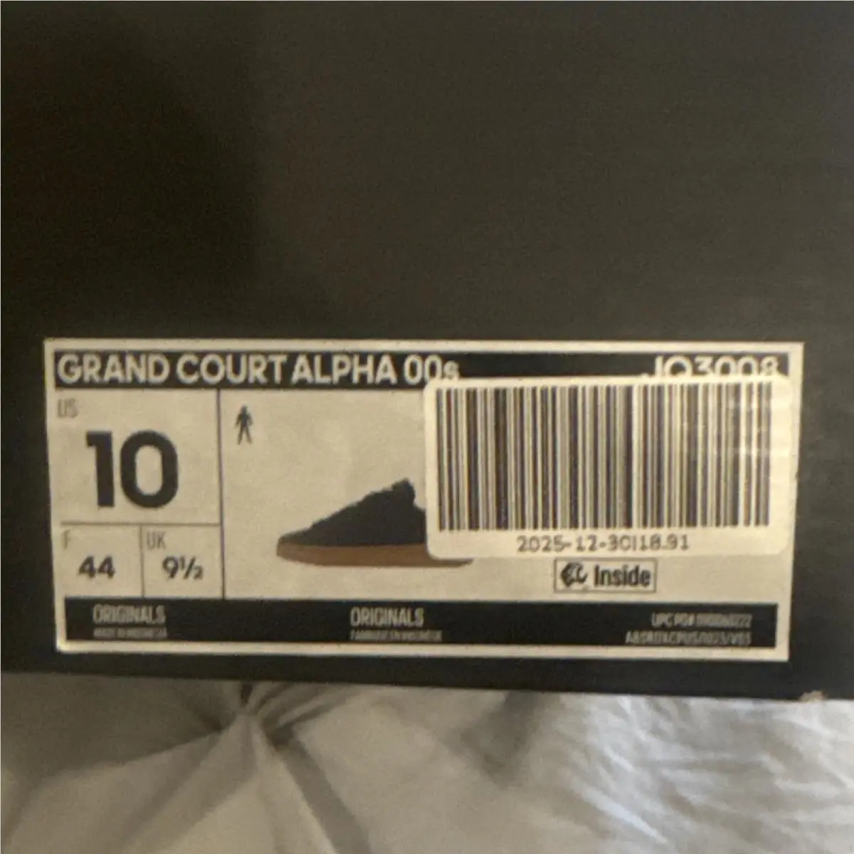 Adidas shoes - Grand Court Alpha 00s - Grand Court Alpha - JQ3008 - Blue, Gum 4