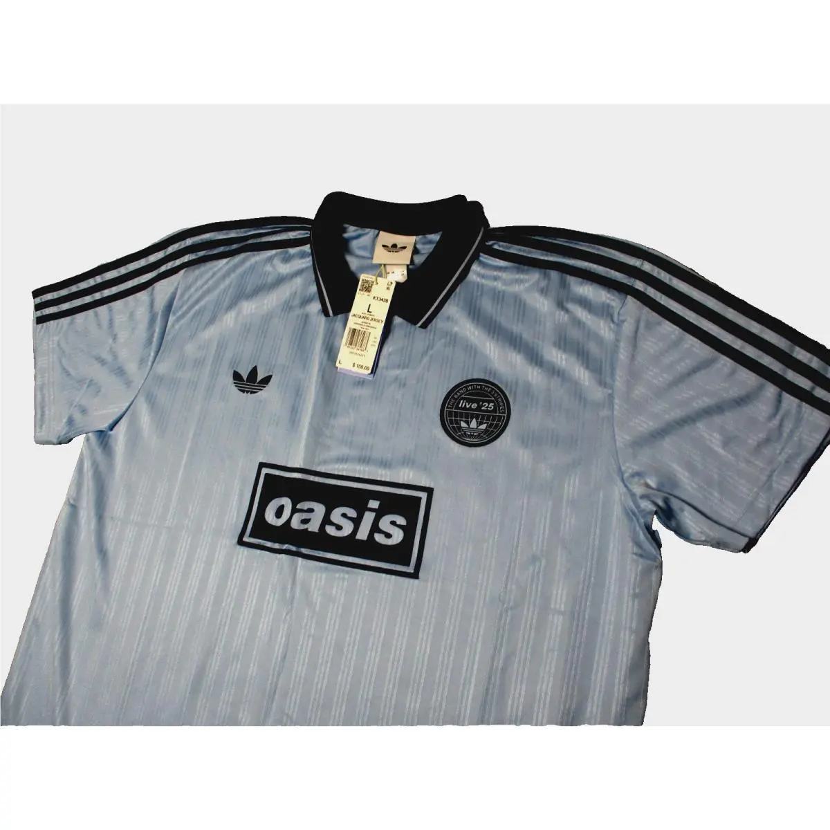 Adidas clothing - Adidas Jacquard Jersey - Jacquard Jersey - Blue 1