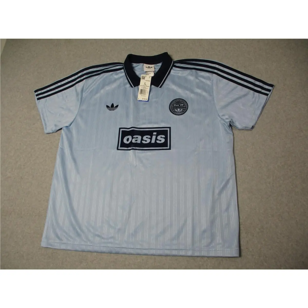 Adidas clothing - Adidas Jacquard Jersey - Jacquard Jersey - Blue 0