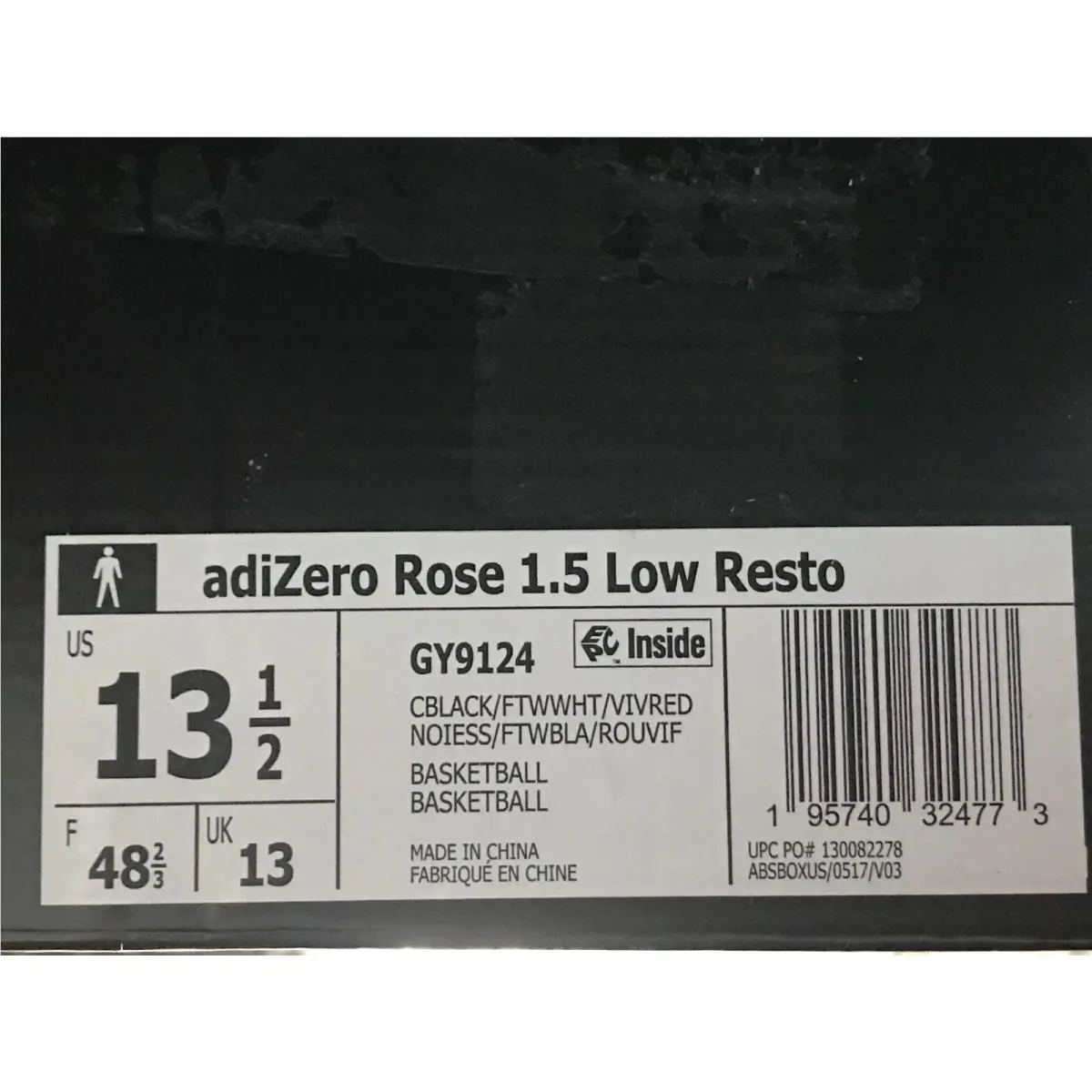Adidas shoes - Core Black/White (UPC: 195740324773) 7