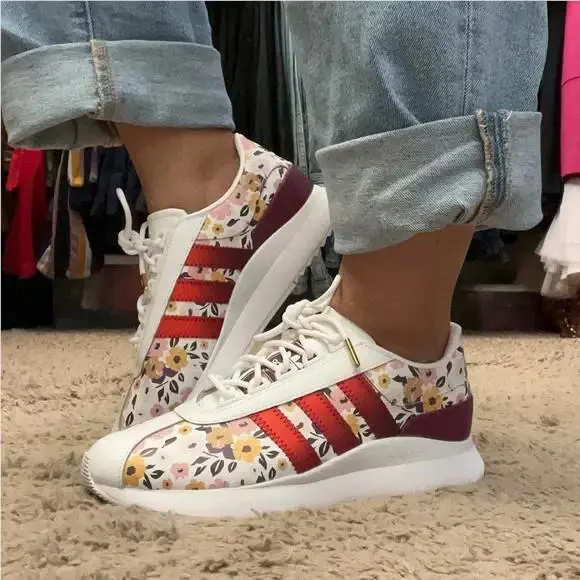 Adidas shoes - adidas SL Andridge - Andridge - Floral Print White/Red -U40- FX8106 0