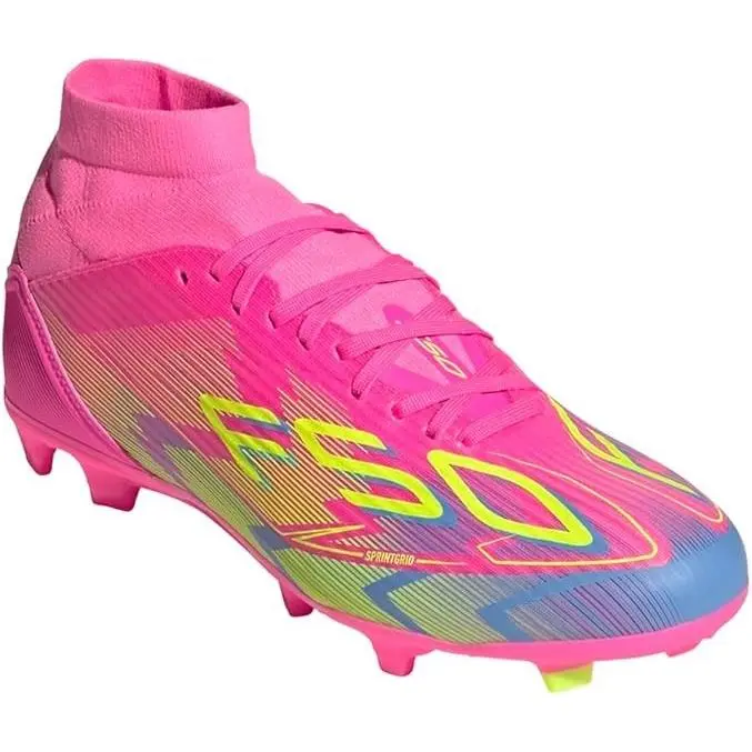 Adidas F50 League Fg/mg Mid Soccer Cleats Women`s Size 11 IE1460