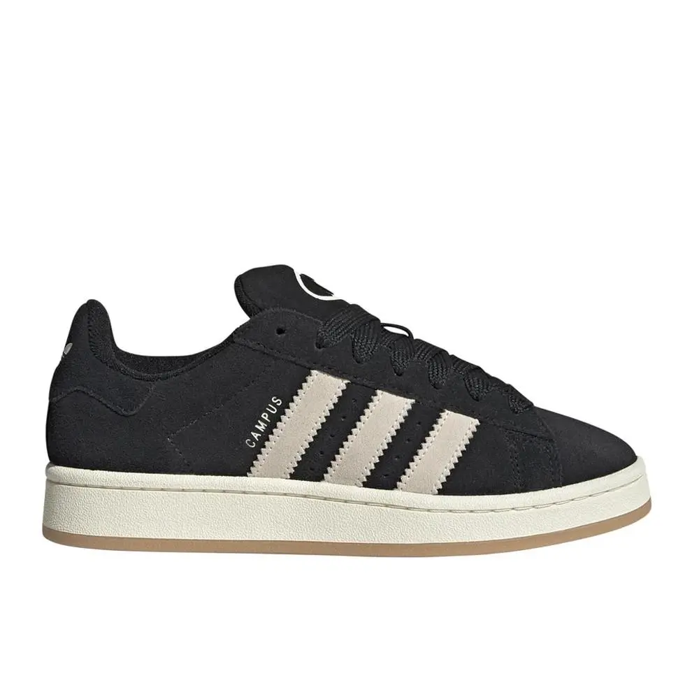 Adidas Womens Size 7 Campus 00S Lace Up Black Sneakers Casual Shoes JH5626
