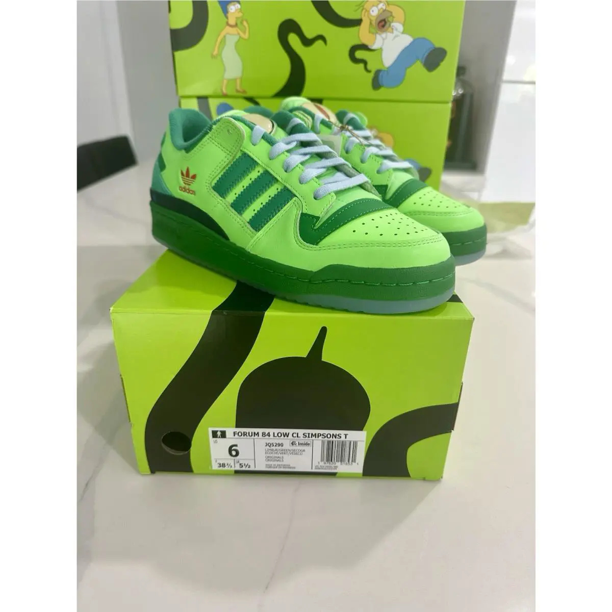 Adidas Forum 84 Low CL The Simpsons Treehouse of Horror sz 6