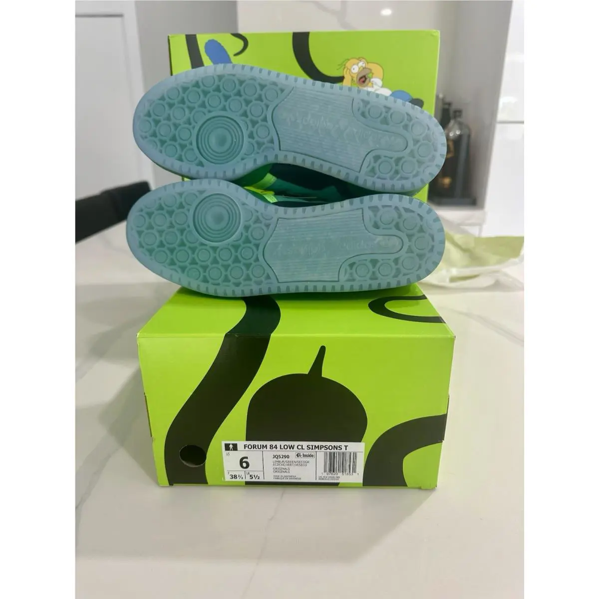 Adidas shoes - adidas Forum 84 Low - Forum Low - Green 3