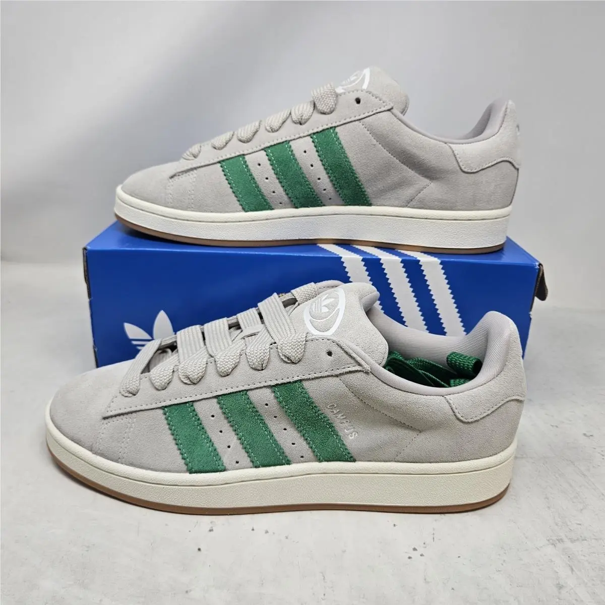 Originals Campus 00s Grey Green Gum Casual Shoes / JI3167 / Men`s 10.5 by Adidas