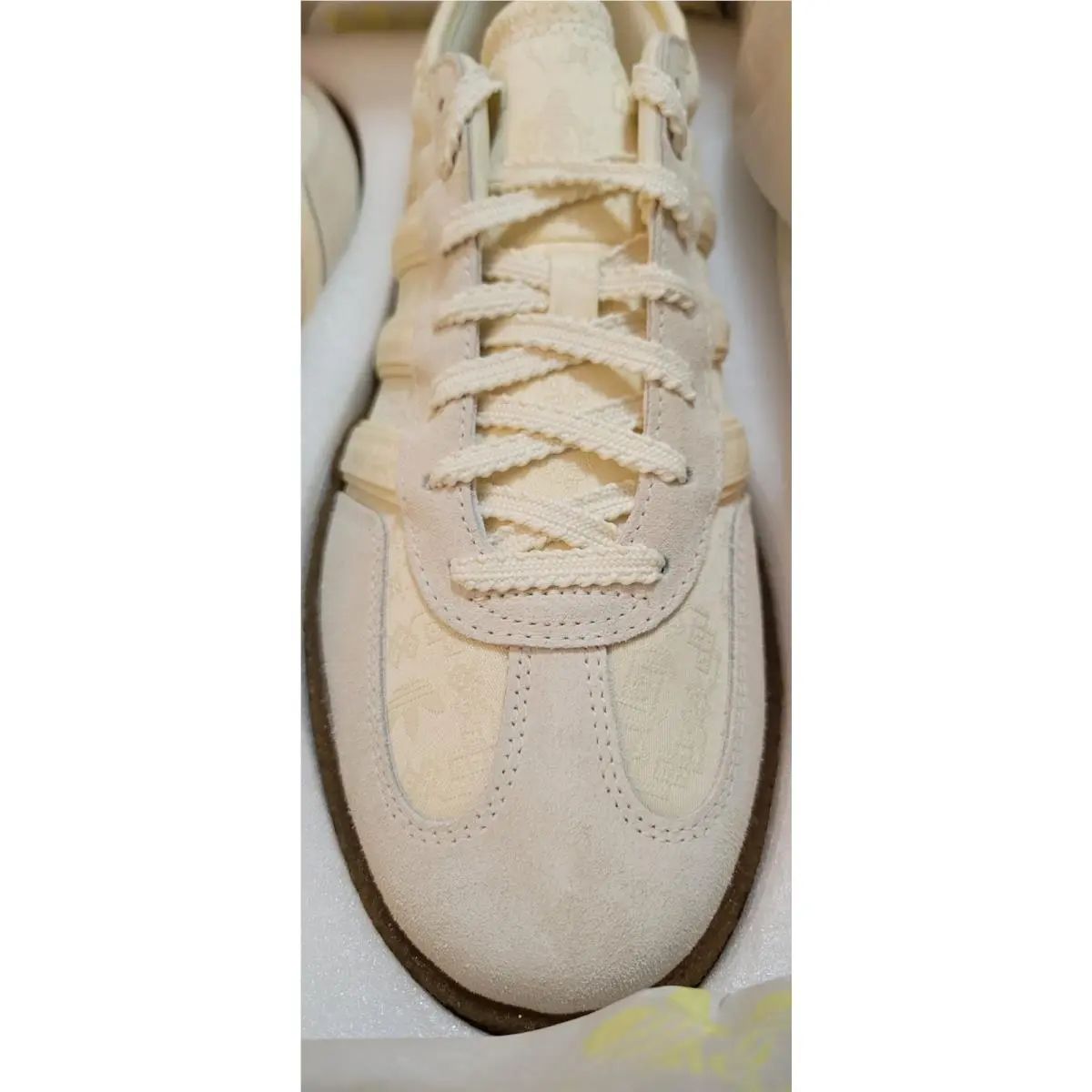 Adidas shoes - adidas Gazelle - Gazelle - JR5410 - Cream White / Core White / Gold Metallic, Manufacturer: Cream White/Core White/Gold Metallic (UPC: 197613373628) 12