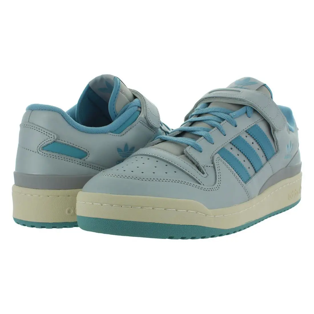 Adidas shoes - Silver Metallic/Blue/Grey Two, Main: Silver (UPC: 195748965763) 0