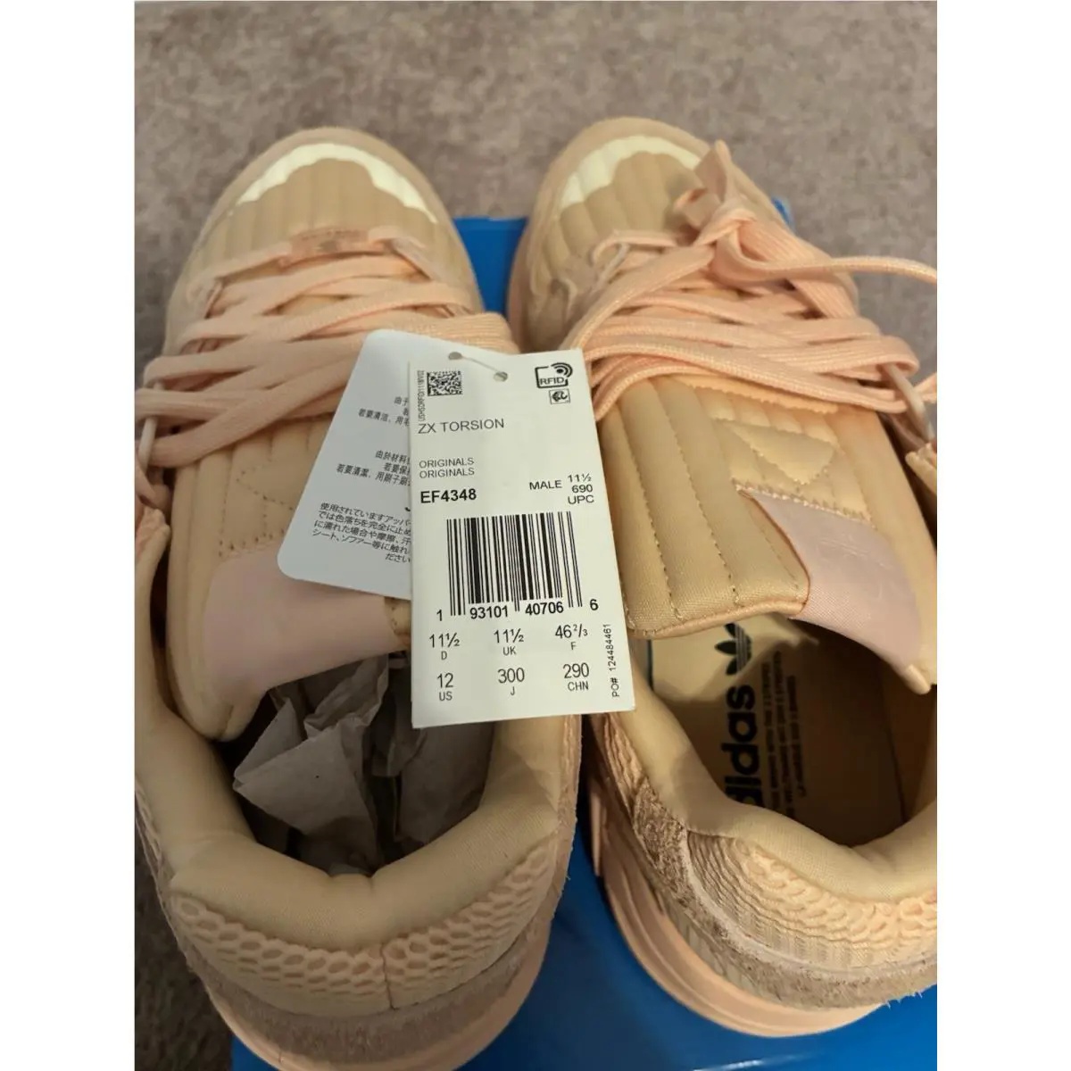 Adidas shoes - adidas ZX Torsion - Torsion - Orange 4