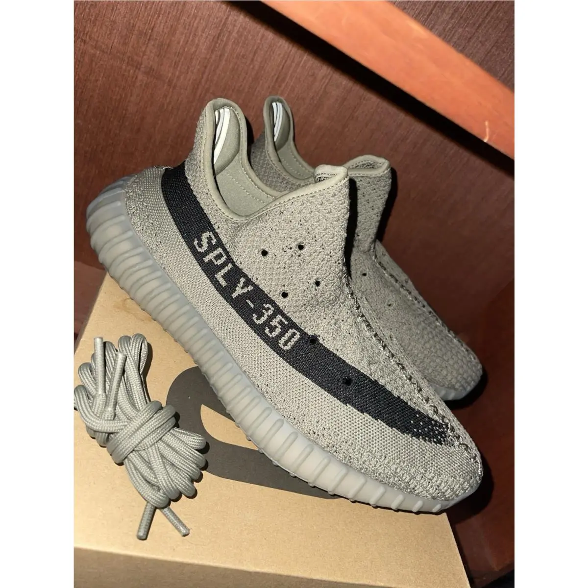 Adidas shoes - adidas Yeezy Boost 350 V2 - Gray (UPC: 0195748607540) 2