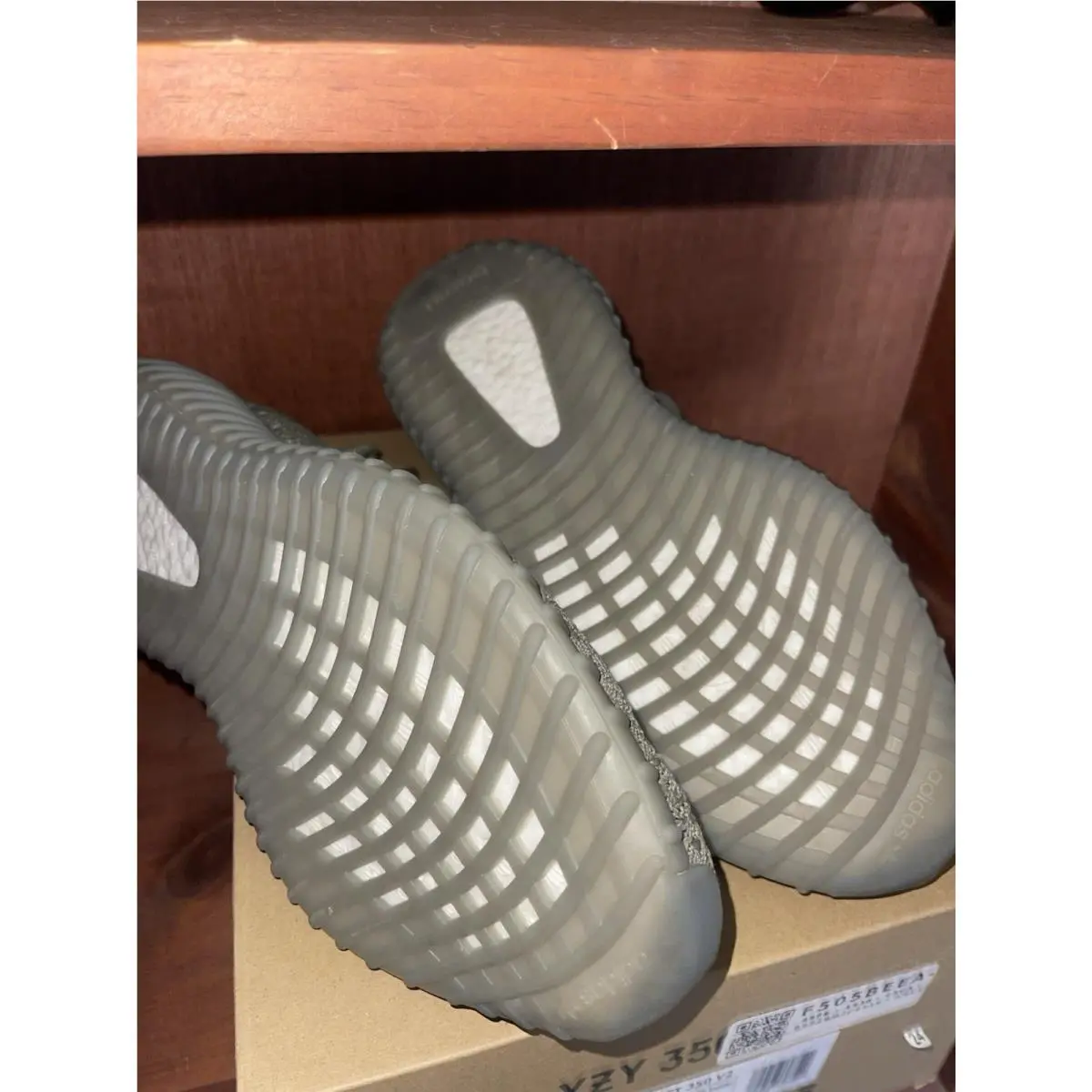 Adidas shoes - adidas Yeezy Boost 350 V2 - Gray (UPC: 0195748607540) 3