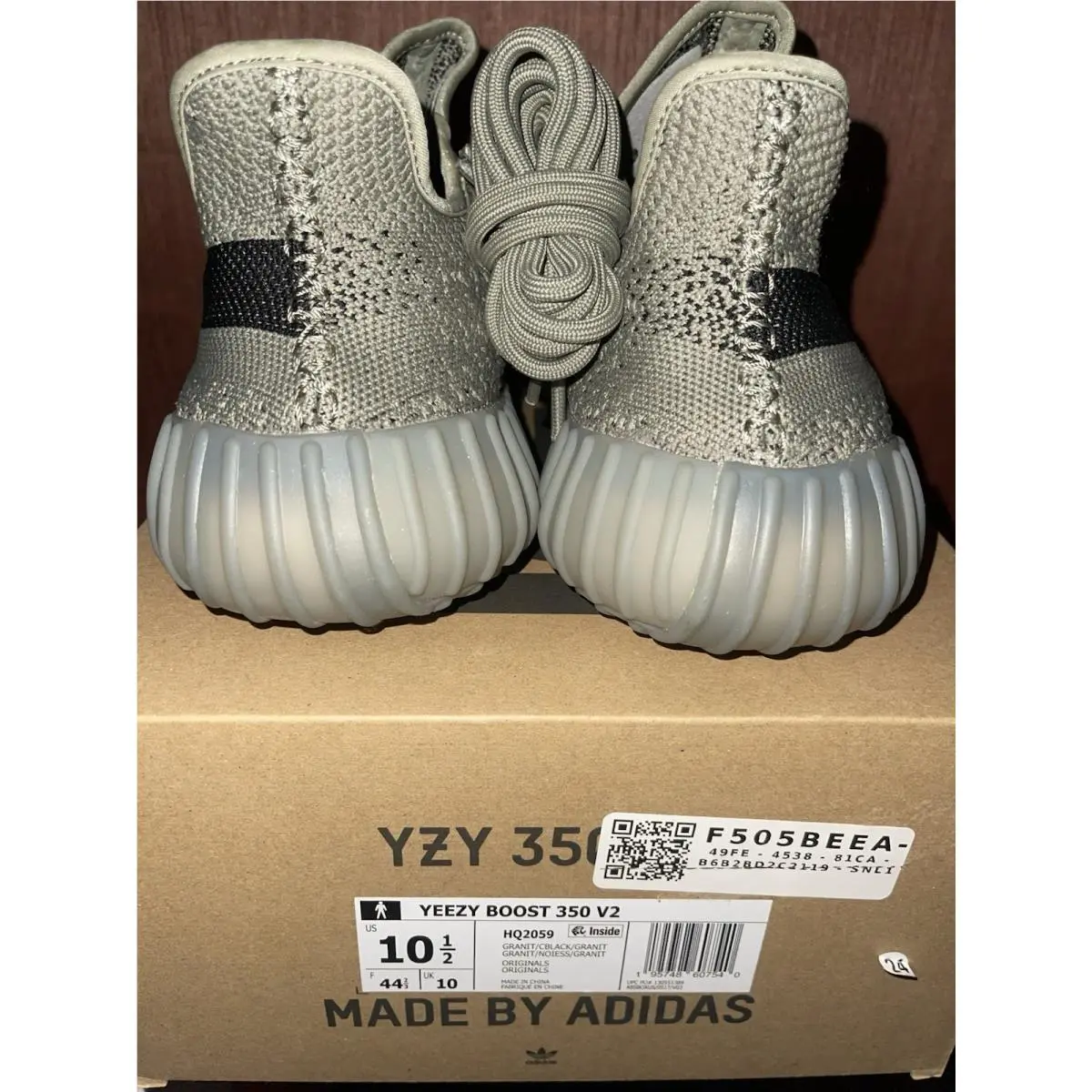 Adidas shoes - adidas Yeezy Boost 350 V2 - Gray (UPC: 0195748607540) 6