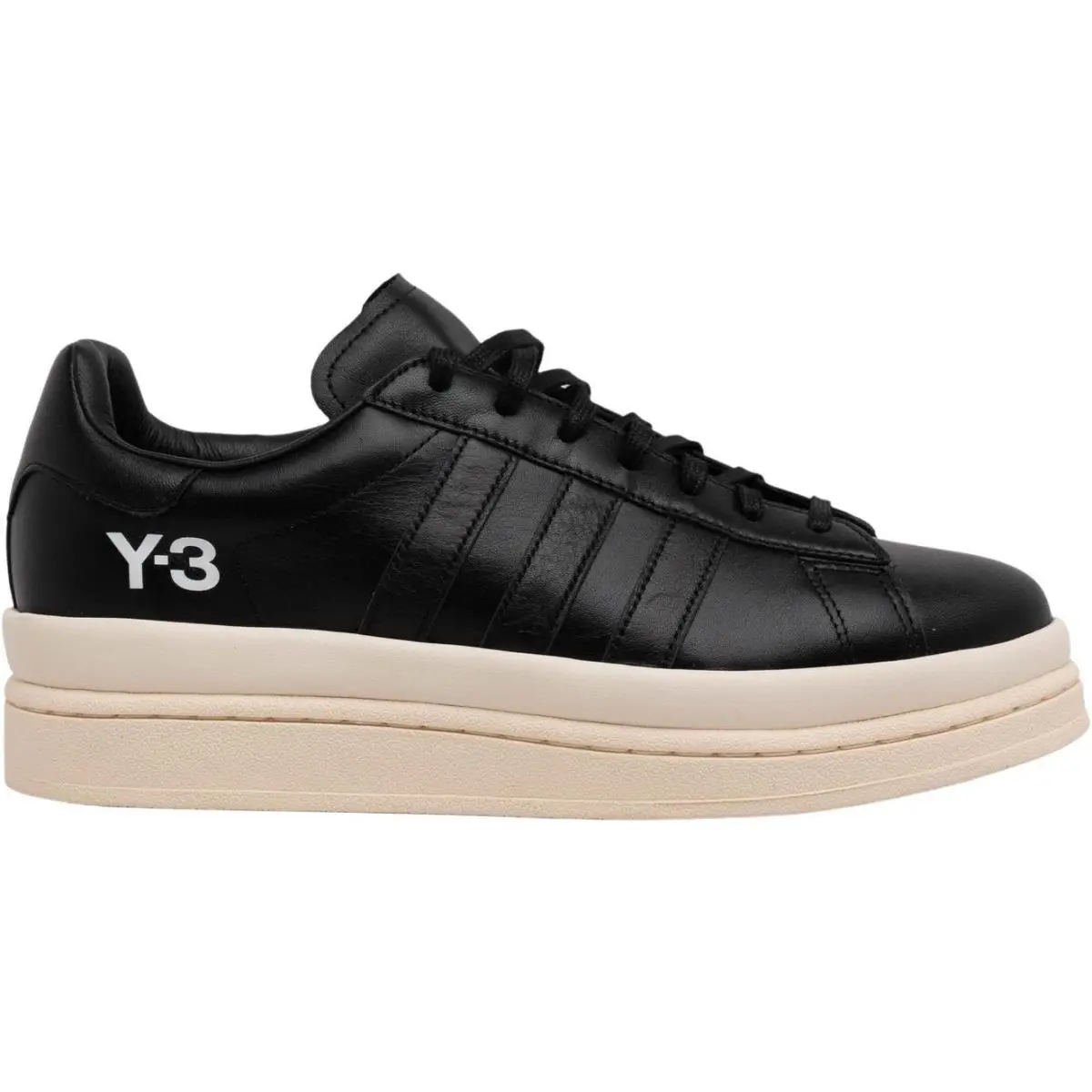 Size 9.5 - Y-3 Hicho Core Black Adidas In Retail Box