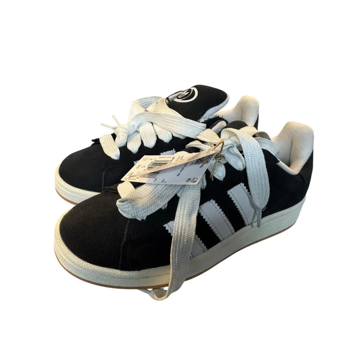 Originals Campus 00`s Women`s Size 7.5 Casual Shoes JP9163 Black White by Adidas
