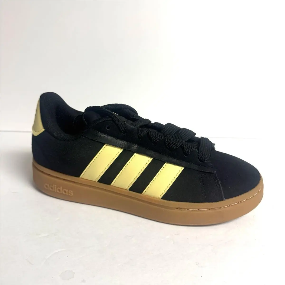 Adidas Womens VL Court Bold Sneaker Black Size 7.5 M