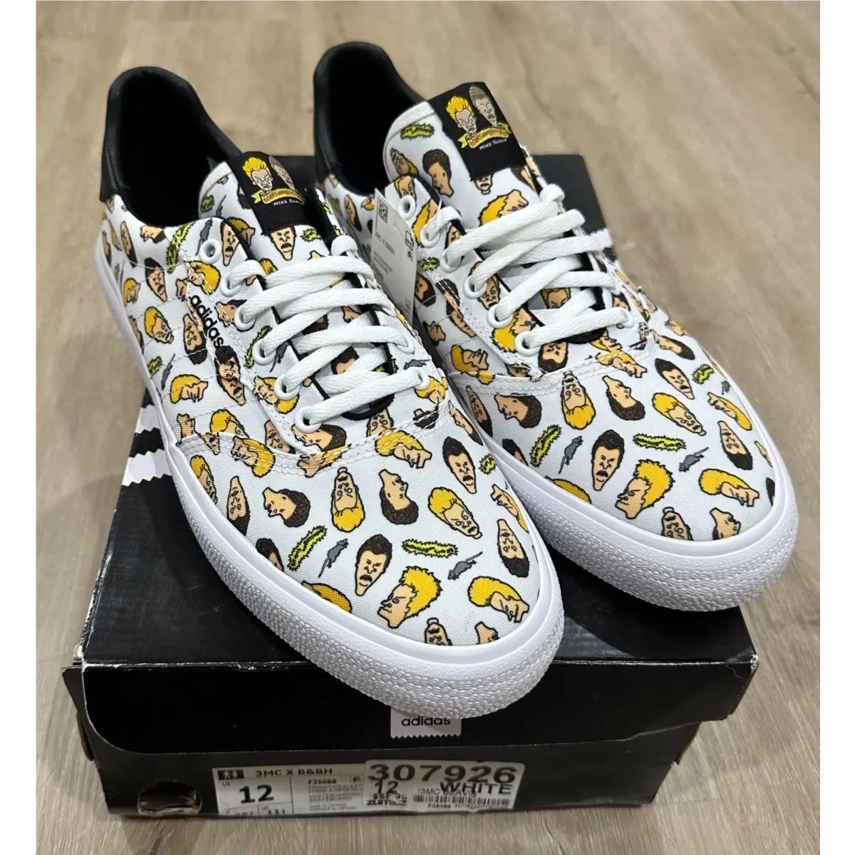 Adidas 3MC x Beavis & Butthead 3MC x Beavis Butthead Vulc Shoe Men’s Size 12